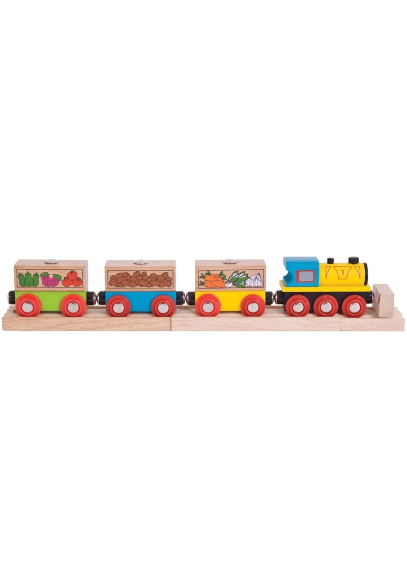 Kinder Kuscheltiere | BigJigs Spielzeugset Züge multi-coloured/mehrfarbig - PL38048 Kinder Kuscheltiere | BigJigs Spielzeugset Züge multi-coloured/mehrfarbig - PL38048