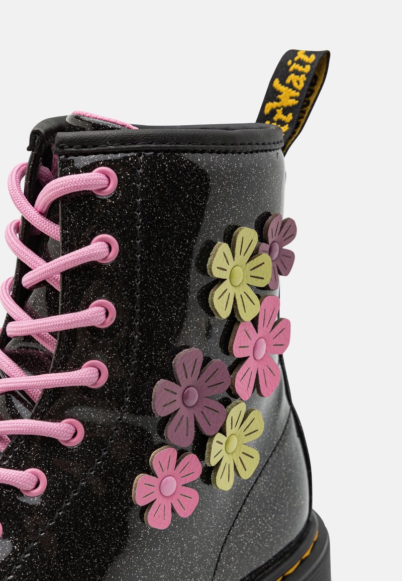 Dr. Martens 1460 - Schnürstiefel - black/mauve/pink/lime green  
