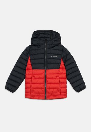 Columbia, POWDER LITE HOODED UNISEX - Χειμωνιάτικο μπουφάν - super sonic/black