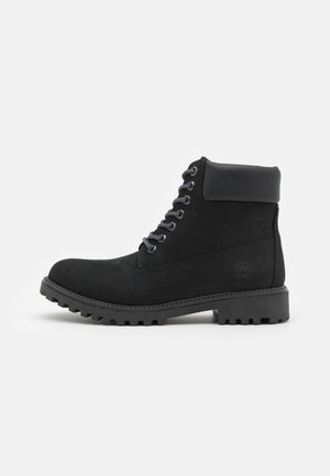 RIVER - Lace-up ankle boots - black