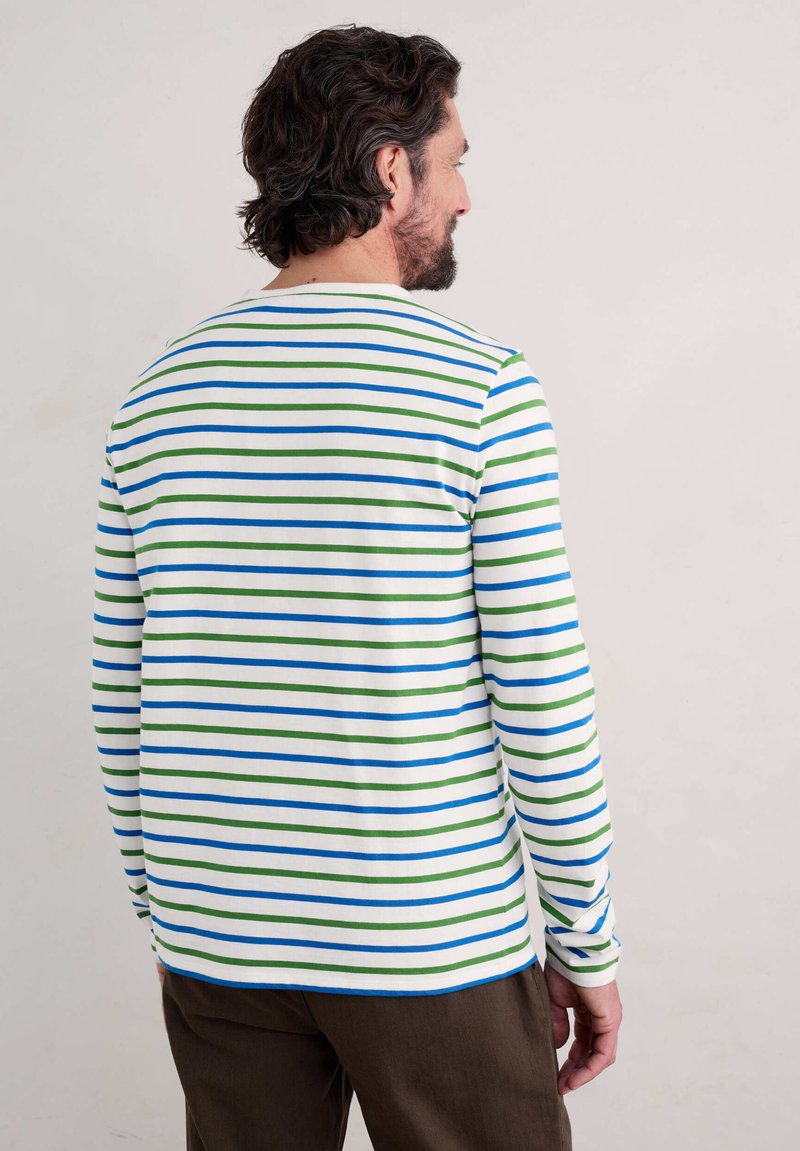 Seasalt Cornwall SAILOR - Maglietta a manica lunga - multi duet breton chalk waterside