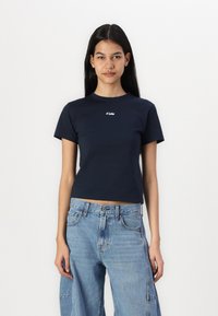 LOIS Jeans NEW EMMA CENTER - Pamata T-krekls - navy