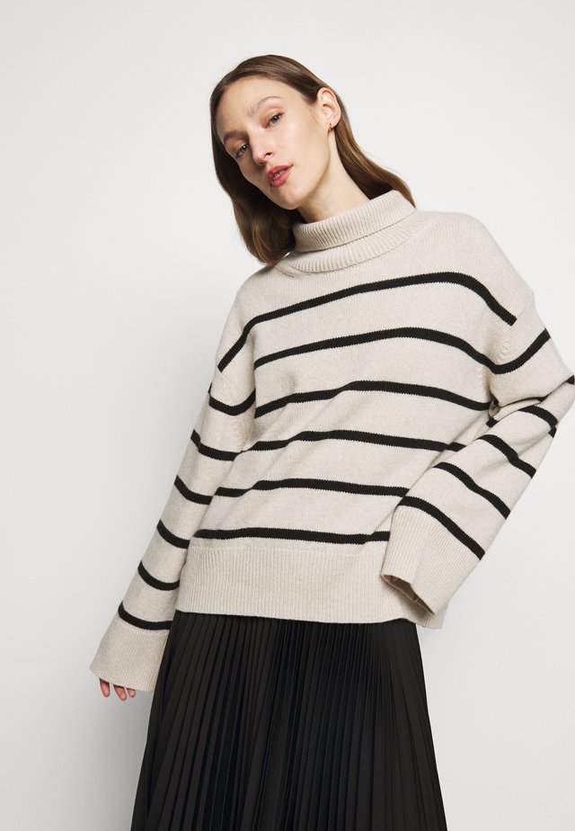 MAZZY STRIPE - Neule - off-white