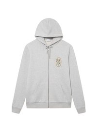 Les Deux GEOFFROY ZIPPER HOODIE - Φούτερ με φερμουάρ - snow