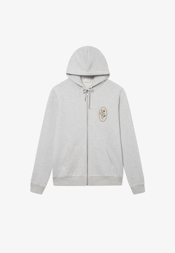GEOFFROY ZIPPER HOODIE - Zip-up sweatshirt - snow 1