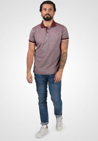 Solid SDPANTELIS - Polokošeľa - wine red melange