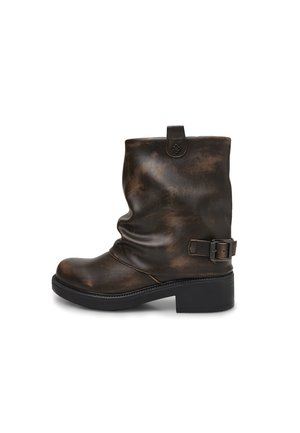 Ankle boots - marrone