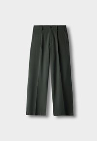 LOOSE TAILORED - Calças - olive grey