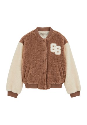 Giacca in pile - light brown