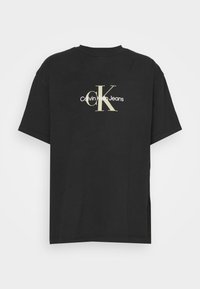 ARCHIVAL MONOLOGO TEE UNISEX - Camiseta estampada - black