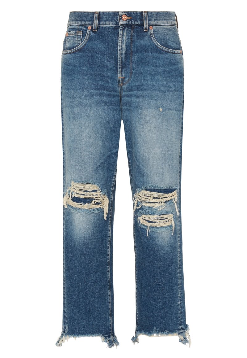 7 For All Mankind Flared Jeans lichtblauw
