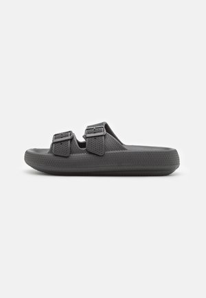 Pantolette flach - black