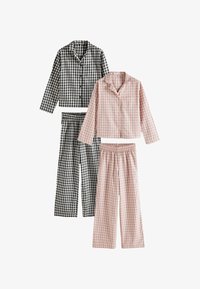 Kijelölve, pink gingham check black gingham check