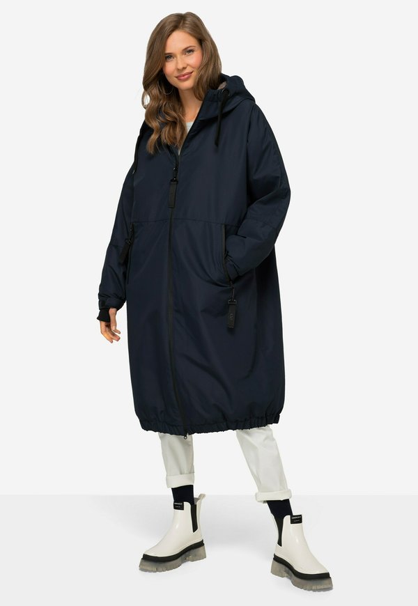 FUNCTIONAL OVERSIZED TEDDY  - Wintermantel - marine