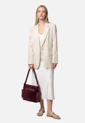 Pierre Cardin, PIERRE CARDIN SHOULDER BAG - Sac à main - bordeaux