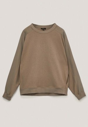 Collegepaita - mottled beige