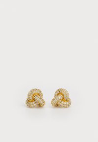 DOUBLE KNOT - Orecchini - clear/gold-coloured
