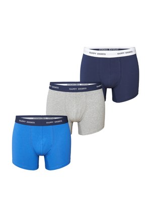 Happy Shorts 3-PACK - Calzoncillos bóxer cortos - blue
