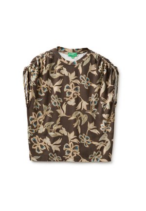 United Colors of Benetton, Camiseta estampada - brown