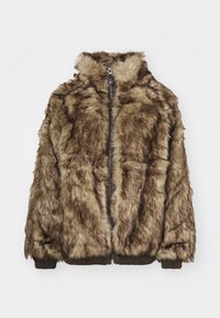 iets frans... WADE ZIP THRU UNISEX - Casaco de inverno - brown