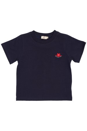 RED COWBOY HAT - Apdrukāts T-krekls - navy