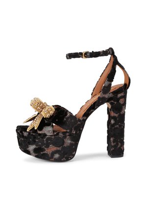 BOW - Sandales à plateforme - dk brown com