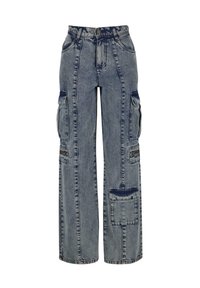 LOOSE  - Jeans Relaxed Fit - dirty washed