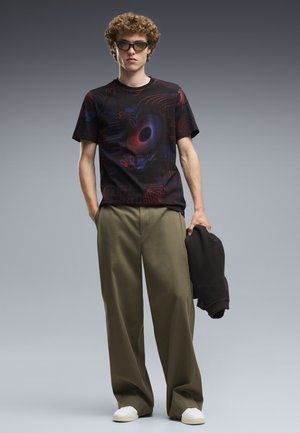 Puma, - T-shirt z nadrukiem