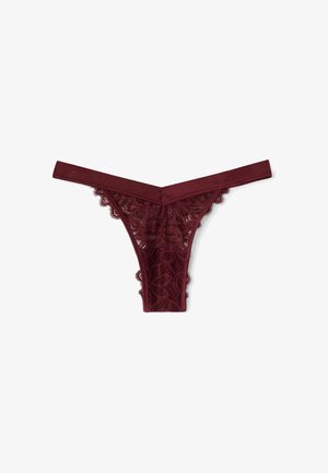 Intimissimi, ELEVATE YOUR DAY BRASILIAN - Brazilian-Slip - burgundy