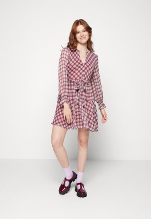 VERENA - Day dress - red