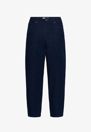 Kaffe, KAANDREA BARREL - Jean droit - unwashed blue denim