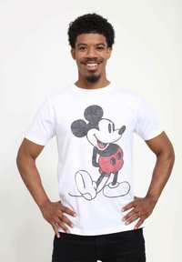 Disney MICKEY CLASSIC VINTAGE CLASSIC UNISEX - T-shirt med print - white