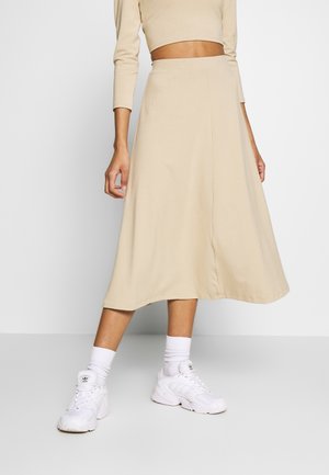 Monki Jupe trapèze - beige