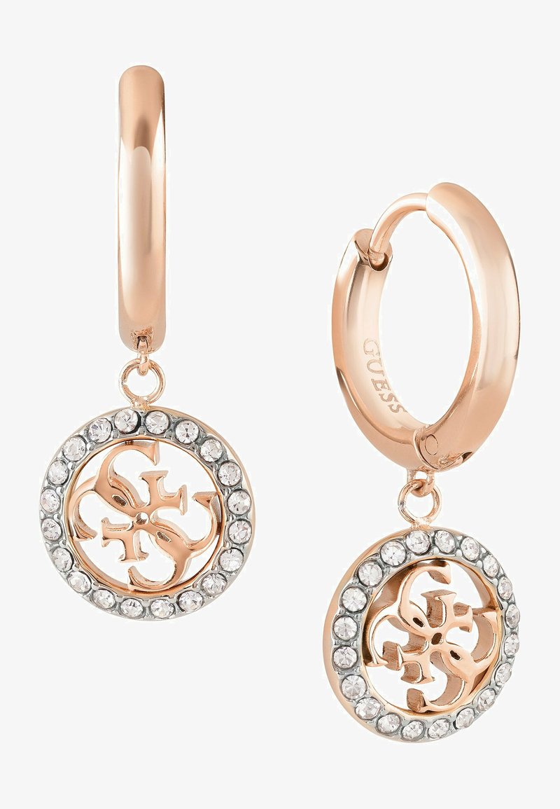 Guess Oorbellen - roségoudkleurig