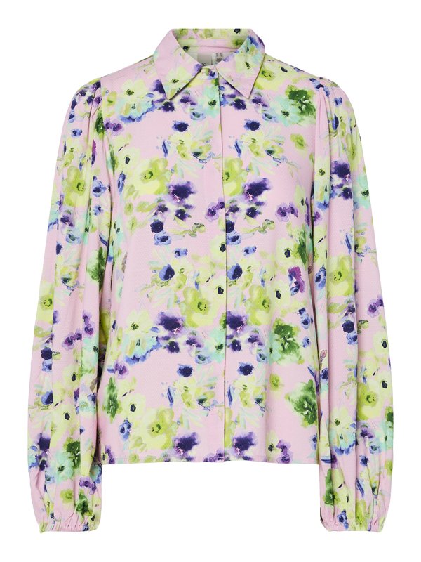 YASASINA - Button-down blouse - pale lilac2