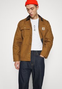 Carhartt WIP MICHIGAN COAT DEARBORN - Casaco leve - hamilton brown/tobacco rigid