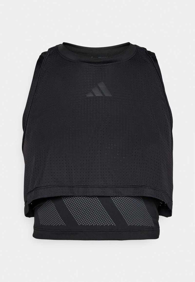 adidas performance Top zwart