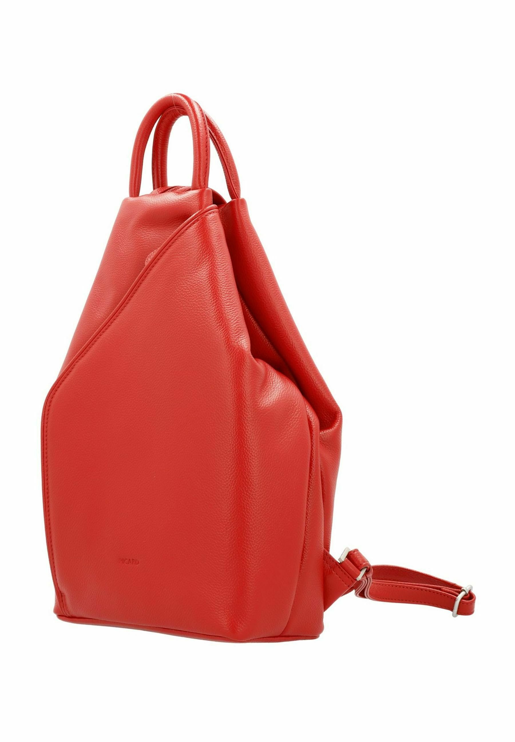 Sac à dos - PICARD - Luis - Cuir de vache - Marron - 28cm x 26cm x 9cm