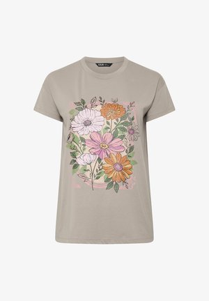 Yours Clothing, - T-shirt z nadrukiem