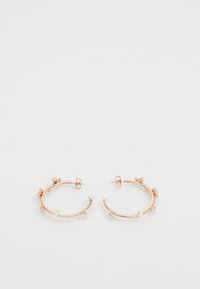 PRECIOUS PANSY SCATTER HOOPS - Earrings - white/multi-coloured