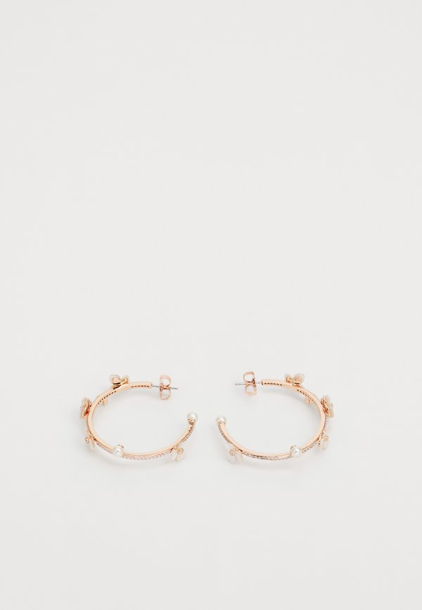 PRECIOUS PANSY SCATTER HOOPS - Earrings