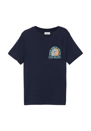 MIT FRONT - T-Shirt print - navy