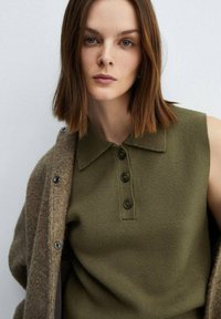 Mango Poloshirt - khaki