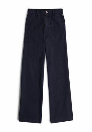 G-STAR, DECK 2.0 HIGH LOOSE CHINO - Broek - osaka blue gd