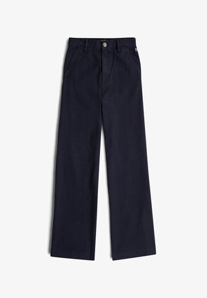 G-STAR, DECK 2.0 HIGH LOOSE CHINO - Broek - osaka blue gd