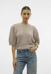 Vero Moda VMNOVAH - Navadna majica - moon rock
