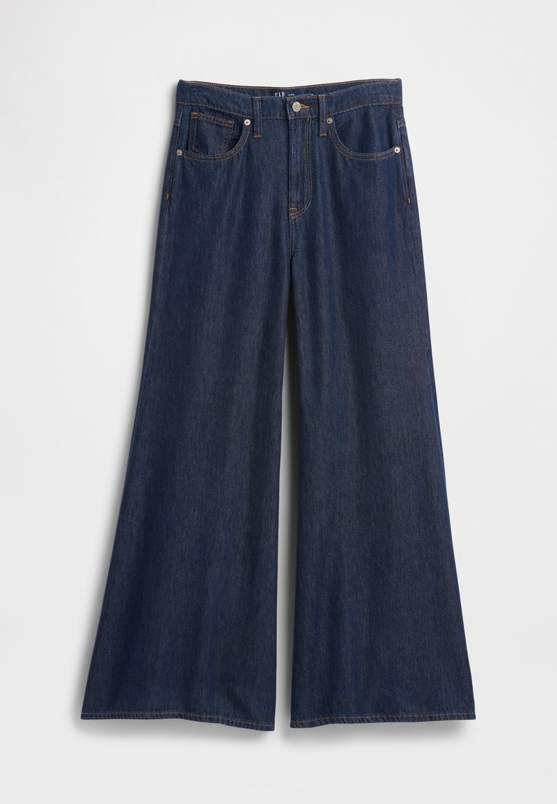 GAP Wide leg donkerblauw denim