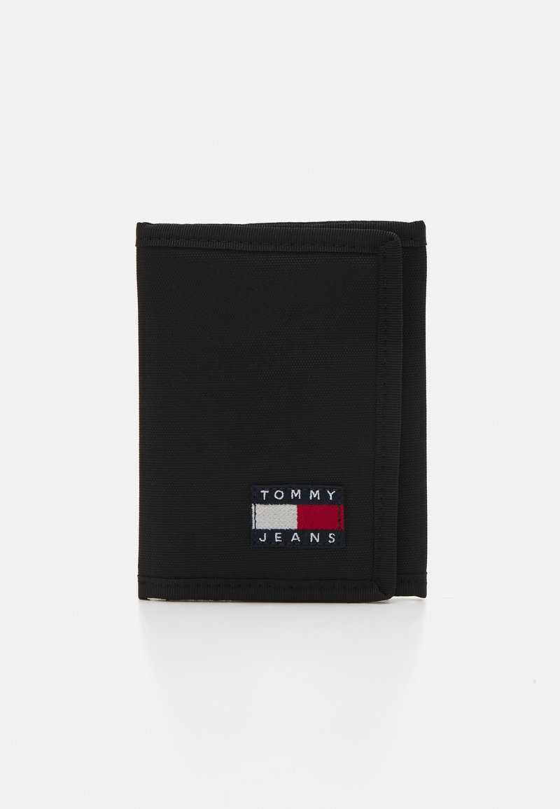 Tommy Jeans ESSENTIAL TRIFOLD UNISEX - Geldbörse - black