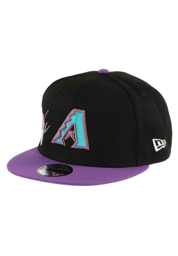 ARIZONA DIAMONDBACKS SIDEFONT 9FIFTY SNAPBACK - Vereinsmannschaften - schwarz