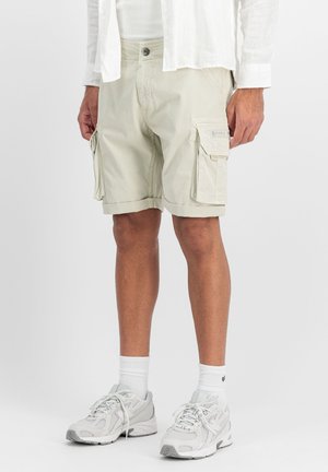 Alpha Industries, CREW SHORT - Pantaloni cargo - stone